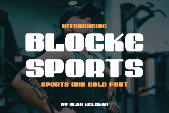 Blocke Sports: A Bold Sans Serif Font for Digital Impact