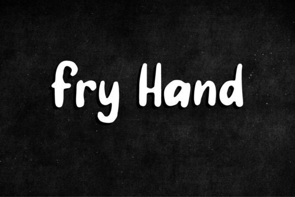 Fry Hand: A Bold Typeface for Small Business Branding