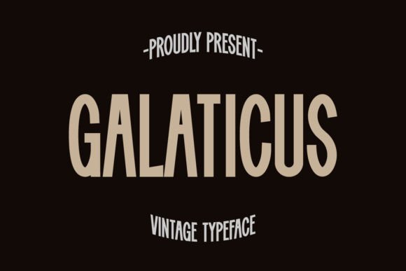 Galaticus: A Bold Sans Serif Font for Modern Web Design