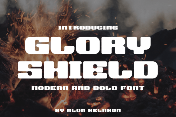 Glory Shield Font Review for Web Design