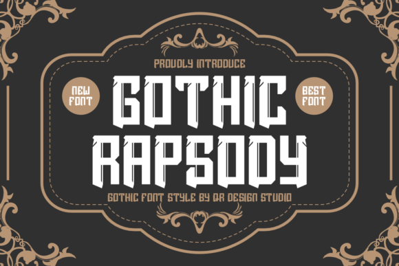 Gothic Rapsody Font for Bold Branding