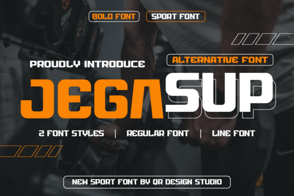 Jegasup: A Bold Sans Serif Font for Editorial Impact