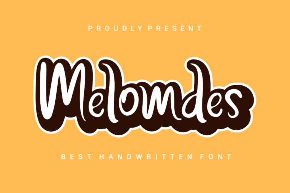 Melomdes: A Bold Handwritten Font for Web Design