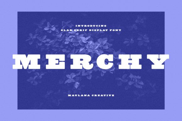 Merchy Font: Bold Serif for Branding