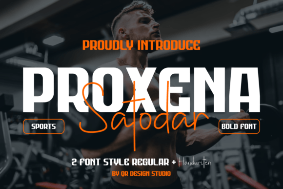 Proxena Satodar: A Bold Sans Serif Typeface for Editorial Design