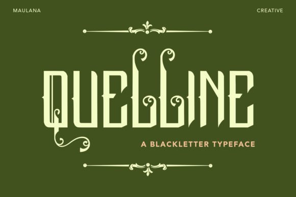 Quelline Font: A Bold Choice for Digital Design