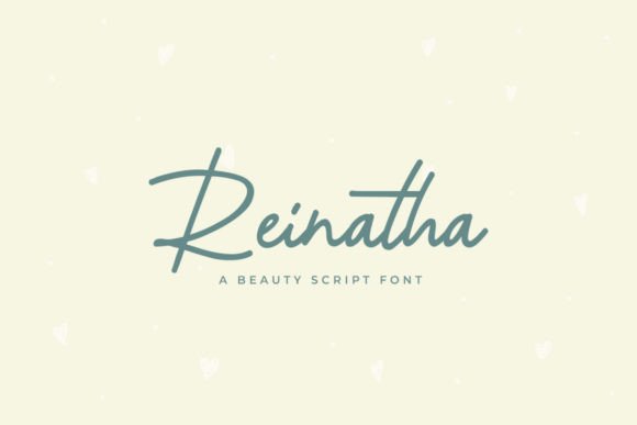 Reinatha Font Review: A Bold Script for Modern Brands