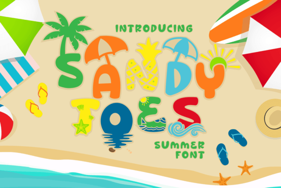 Sandy Toes Font: Elevate Summer Campaigns