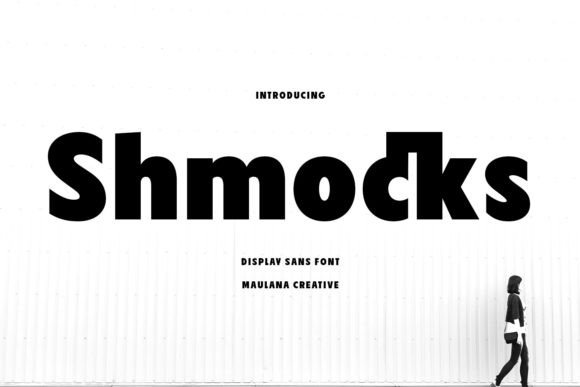 Shmocks: A Bold Sans Serif Font for Web Design
