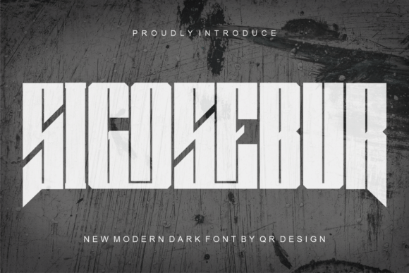 Sigosebur Font: Bold Branding for Small Business