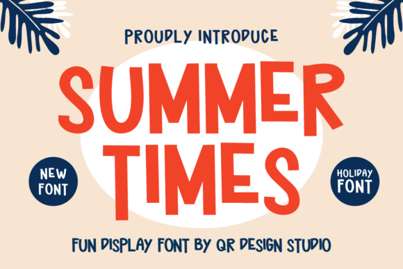 Summer Times: A Bold Display Font for Makers
