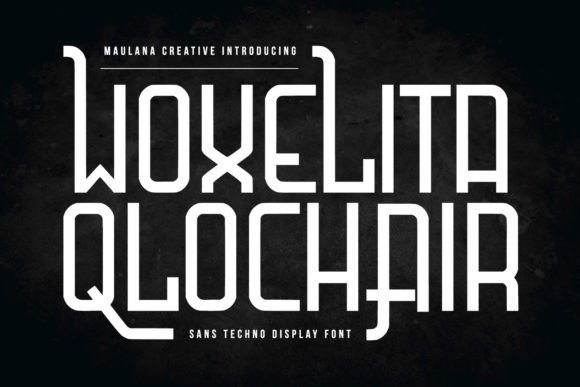 Woxelita Qlochair: A Bold Sans Serif Font for Impact