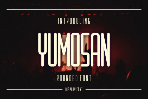 Yumosan: A Bold Rounded Typeface for Modern Web Design