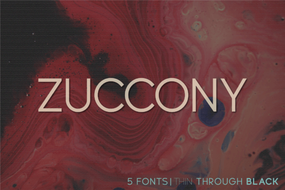 Zuccony: A Versatile Sans Serif Typeface for Modern Branding